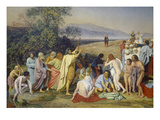 The Appearance of Christ to the People (The Appearance of the Messiah), 1837/57 Giclee Print by Alexander Iwanow