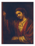 Hendrickje Stoffels, about 1659 Giclee Print by  Rembrandt van Rijn