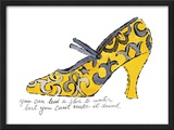 Yellow Pattern Shoe, c.1955 Prints by Andy Warhol
