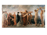 The Crucifixion of Christ, 1890 Giclee Print by Max Klinger