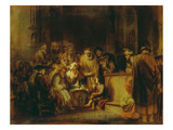 Jesus Christ, at Age Twelve, Among the Scribes in the Temple Giclee Print by Gerbrand Van Den Eeckhout