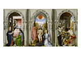 Altar with Scenes from the Legend of the John the Baptist Giclee Print by Rogier van der Weyden (Follower of)