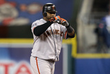 Detroit, MI - October 28: Detroit Tigers v San Francisco Giants - Pablo Sandoval Photographic Print by Ezra Shaw