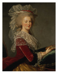 Portrait of Queen Marie Antoinette Giclée-Druck von Elisabeth Louise Vigee-LeBrun