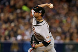 Detroit, MI - Oct 27: Detroit Tigers v San Francisco Giants - Ryan Vogelsong Photographic Print by Ezra Shaw
