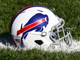 Buffalo Bills - July 27, 2012: Buffalo Bills Helmet Photographic Print by David Duprey