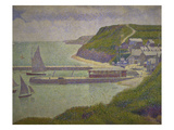 Harbour at Port-En-Bessin at High Tide, 1888 Giclee Print by Georges Seurat