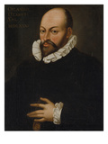 Portrait of Orlando Di Lasso. Copy after Hans Von Aachen, 17/18th Century Reproduction procédé giclée par Hans von Aachen