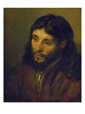 The Head of Christ Giclee Print by  Rembrandt van Rijn