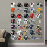 NFL Helmet Collection 2012 Wall Decal