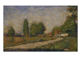 Landscape in the Surroundings of Paris, about 1883 Giclee Print by Georges Seurat