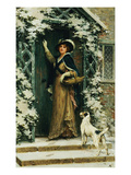 Christmas Cheer Giclee Print by George Sheridan Knowles