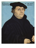 Martin Luther, 1532 Giclée-tryk af Lucas Cranach the Elder Martin Luther, 1532 Giclée-tryk af Lucas Cranach the Elder