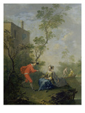 The Tempter. after 1760 Giclee Print by Norbert Jospeh Carl Grund