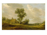 Landschaft Mit Bauernhaeusern Giclée-Druck von Jan Van Goyen