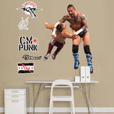 CM Punk Clothesline Jr. Wall Decal