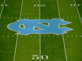 University of North Carolina: Kenan Stadium Field Valokuvavedos University of North Carolina: Kenan Stadium Field Valokuvavedos