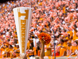 Tennessee Titans: Tennessee Megaphone Held High Photographic Print