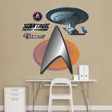 Star Trek Insignia: The Next Generation Fathead Jr. Vinilos decorativos Star Trek Insignia: The Next Generation Fathead Jr. Vinilos decorativos