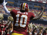 Washington Redskins - Sept 23, 2012: Robert Griffin III Photographic Print by Evan Vucci