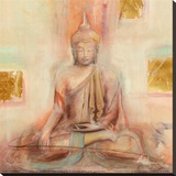 Buddha I Stretched Canvas Print by Elvira Amrhein