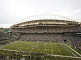 Seattle Seahawks - Sept 24, 2012: CenturyLink Field Photographic Print by Stephen Brashear