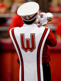 University of Wisconsin: Wisconsin Band Member at Camp Randall Photographic Print