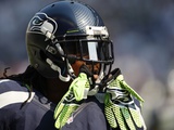 Seattle Seahawks - Sept 16, 2012: Marshawn Lynch Photographic Print by Kevin P. Casey