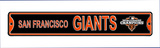 San Francisco Giants World Series Champions 2012 Steel Sign Wall Sign