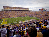 Louisiana State University: LSU Fans Pack Tiger Stadium on Game Day Photographic Print