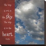 The Way Stretched Canvas Print by Ashley Hutchins