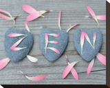 Zen I Stretched Canvas Print
