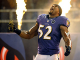 Baltimore Ravens - Sept 23, 2012: Ray Lewis Photographic Print by Nick Wass