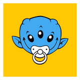 Little Alien Posters by Volker Dornemann