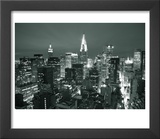 Chrysler Building and Midtown Manhattan Skyline, New York City, USA Posters by Jon Arnold