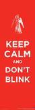 Doctor Who - Keep Calm and Don't Blink Prints