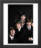 Members of Singing Group the Beatles: John Lennon, Paul McCartney, George Harrison and Ringo Starr Print by John Dominis