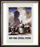 New York Central System Prints by Leslie Ragan