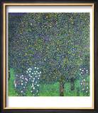 Roses Under the Trees, circa 1905 Poster by Gustav Klimt