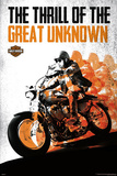 Harley Davidson - The Thrill of the Great Unknown Prints