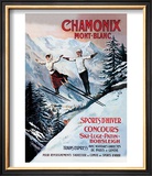 Chamonix Mont-Blanc Posters by Francisco Tamagno
