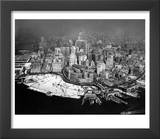 Overview of Manhattan in New York, 1929 Prints by Scherl 