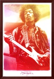 Jimi Hendrix Legendary Music Poster Print Print