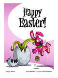 Happy Easter Posters by Volker Dornemann
