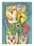 Eulenturm Giclee Print by Meike Toepperwien