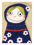 Pauline Giclee Print by Meike Toepperwien