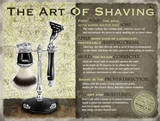 The Art of Shaving Blikskilt