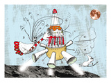 UFO Giclee Print by Tonia Wiatrowski