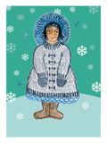 Eskimo Maedchen Giclee Print by Eva Jaeger