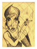 Lady Giclee Print by Tonia Wiatrowski